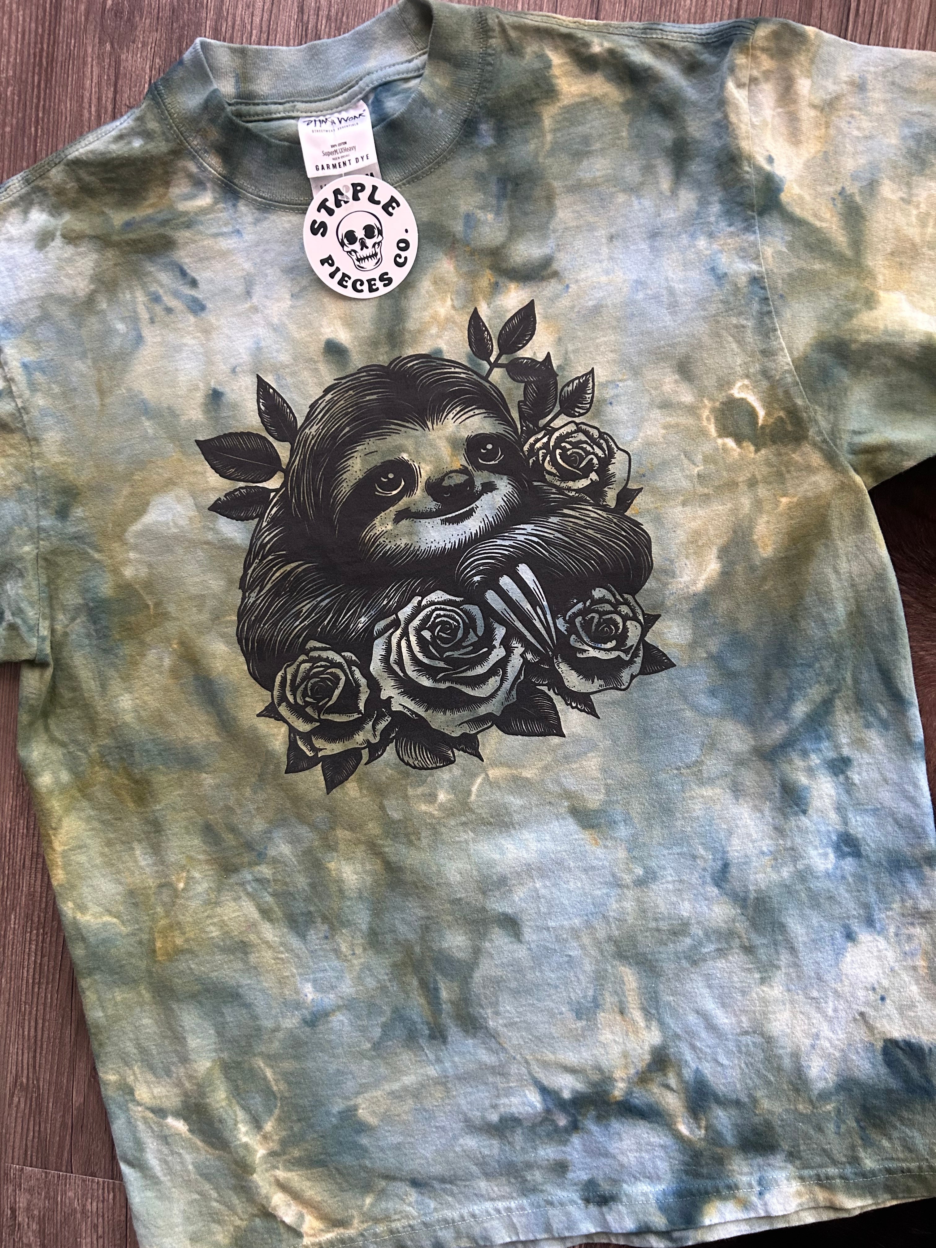 "Milo" The Sloth Tie Dye Shirt