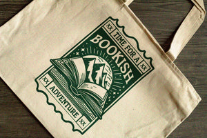 Bookish Ticket Tote Bag