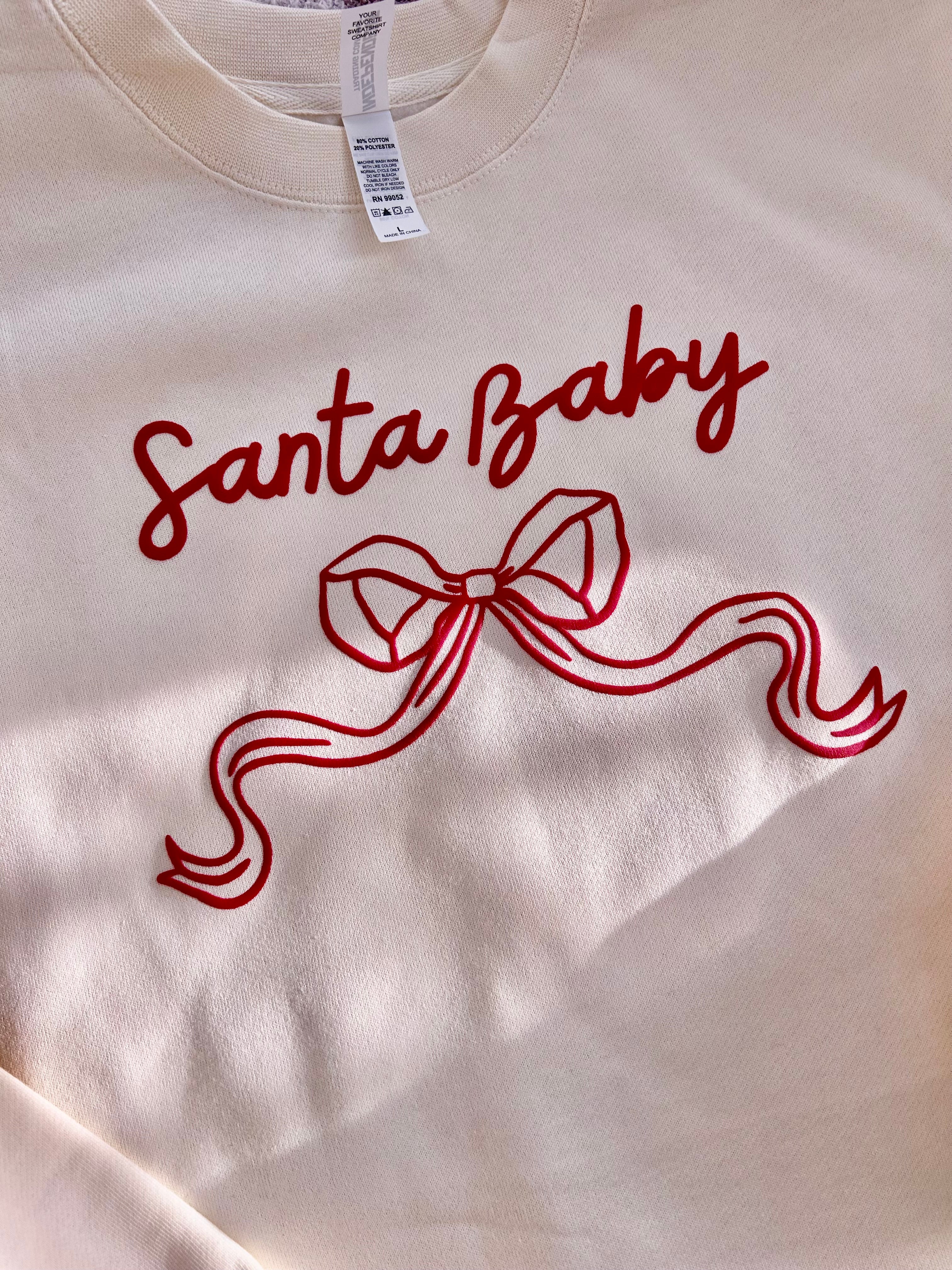 Santa Baby Crewneck