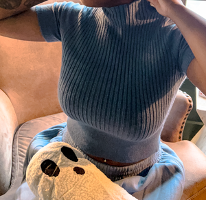 Tea-Time Turtleneck Top